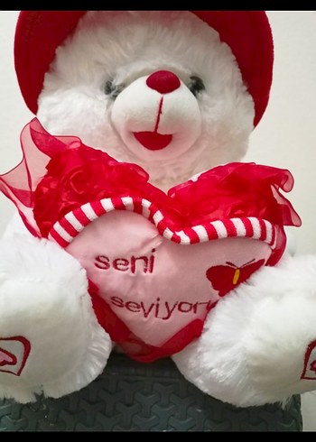 Diğer Diger Beyaz Peluş Oyuncak Ayı
