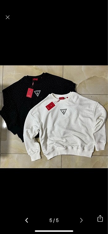 Guess Guess taşlı sweat