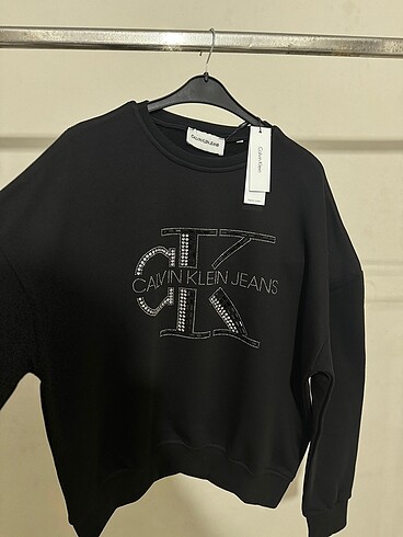 Calvin Klein 3 İplik şardonsuz sweat