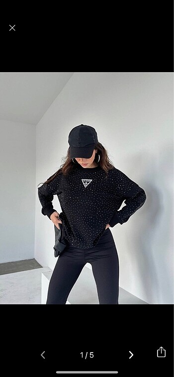 Taşlı sweat
