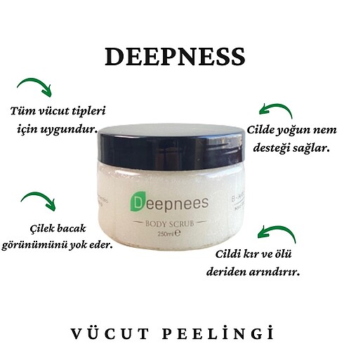 Yüz ve Vücut peelingi Body Scrub