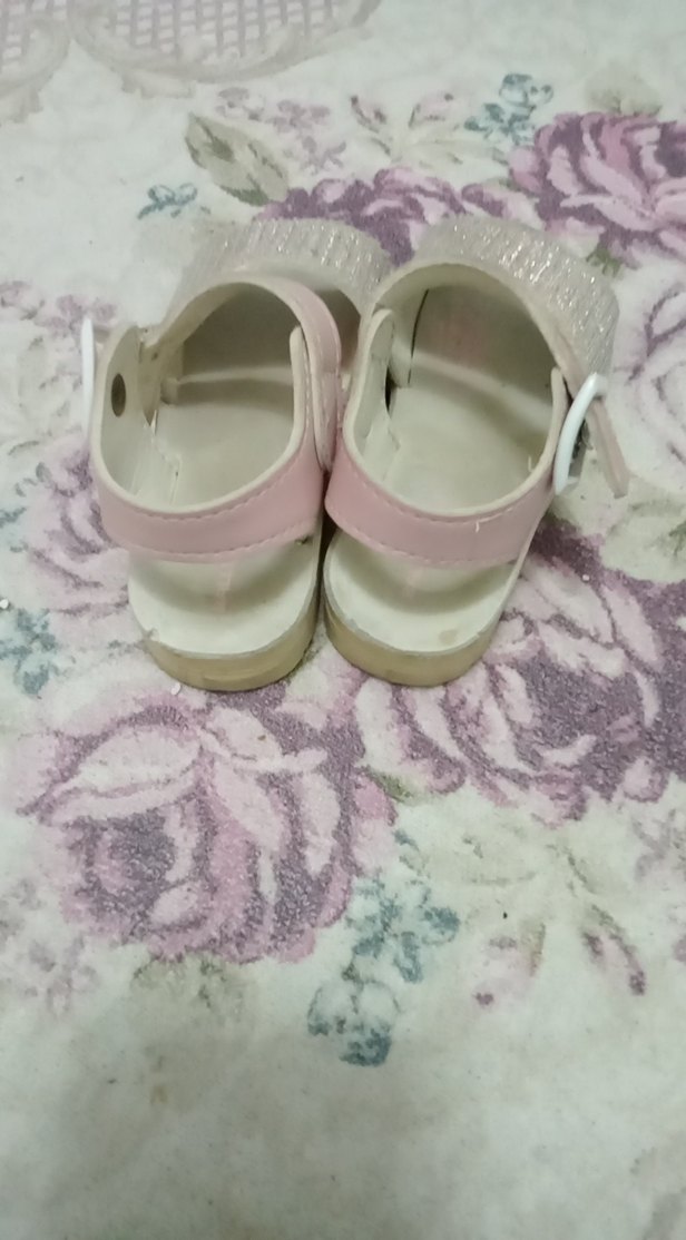 Kız Çocuk Pembe Tokalı Terlik - Görsel 3