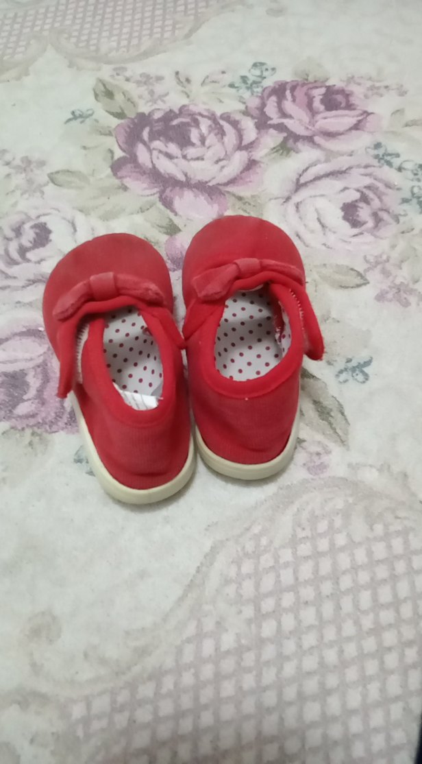 kırmızı yazlık ayakkabi - Görsel 2