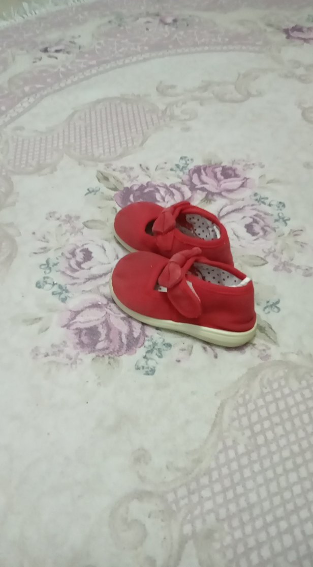 kırmızı yazlık ayakkabi - Görsel 3