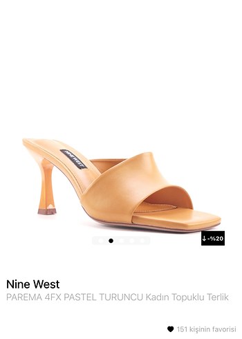 Nine West Topuklu Kadın Terlik