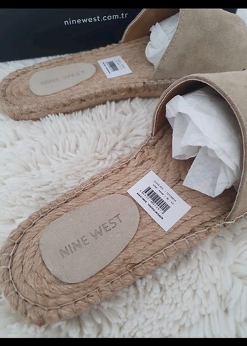 Nine West Bej Kadın Dolgu Topuk Terlik - Görsel 7