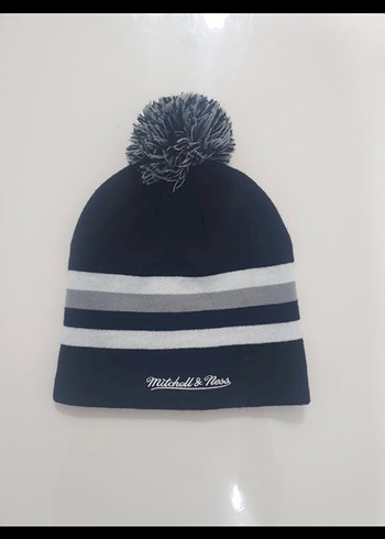 Siyah Los Angeles Kings Örgü Bere Mitchell ness - Görsel 2