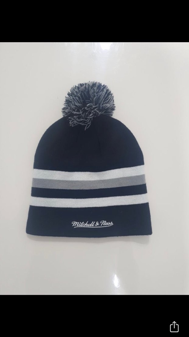 Siyah Los Angeles Kings Örgü Bere Mitchell ness - Görsel 2