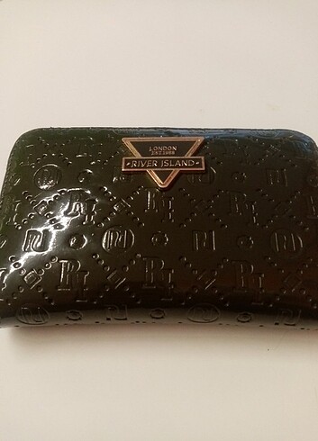 Haki yeşil cüzdan River ISLAND marka  - Görsel 3