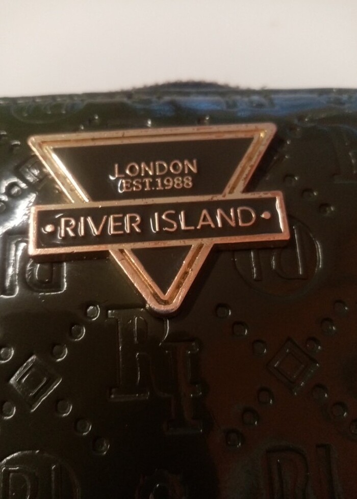 Haki yeşil cüzdan River ISLAND marka  - Görsel 2