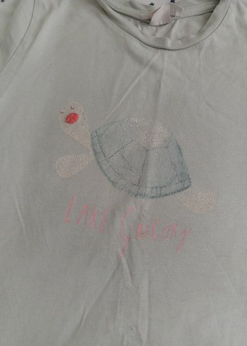 Çocuk tşhrt Yeşil ve Gri - Görsel 2