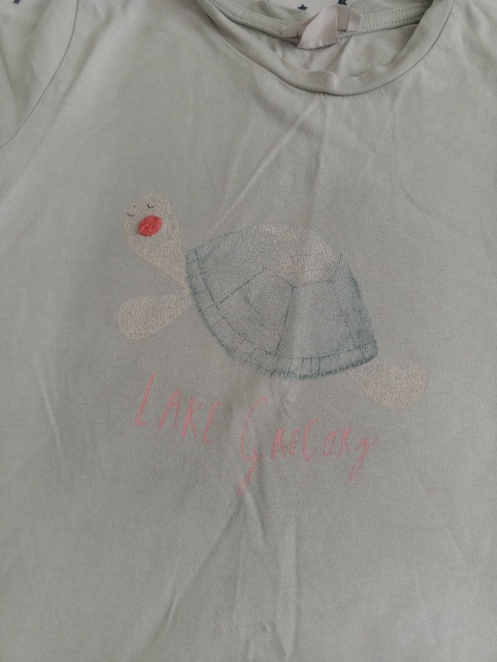 Çocuk tşhrt Yeşil ve Gri - Görsel 2