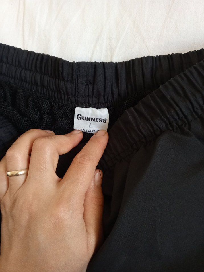 Erkek Siyah Fermuarlı Street Şort - Görsel 4