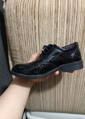 Erkek çocuk Siyah Parlak Ayakkabı - Görsel 3