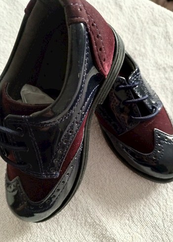 Bordo Klasik Erkek Çocuk Özel Ayakkabı - Görsel 2