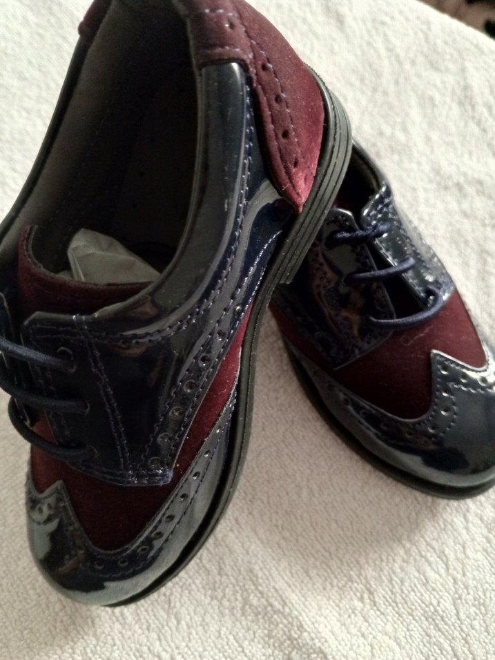 Bordo Klasik Erkek Çocuk Özel Ayakkabı - Görsel 2