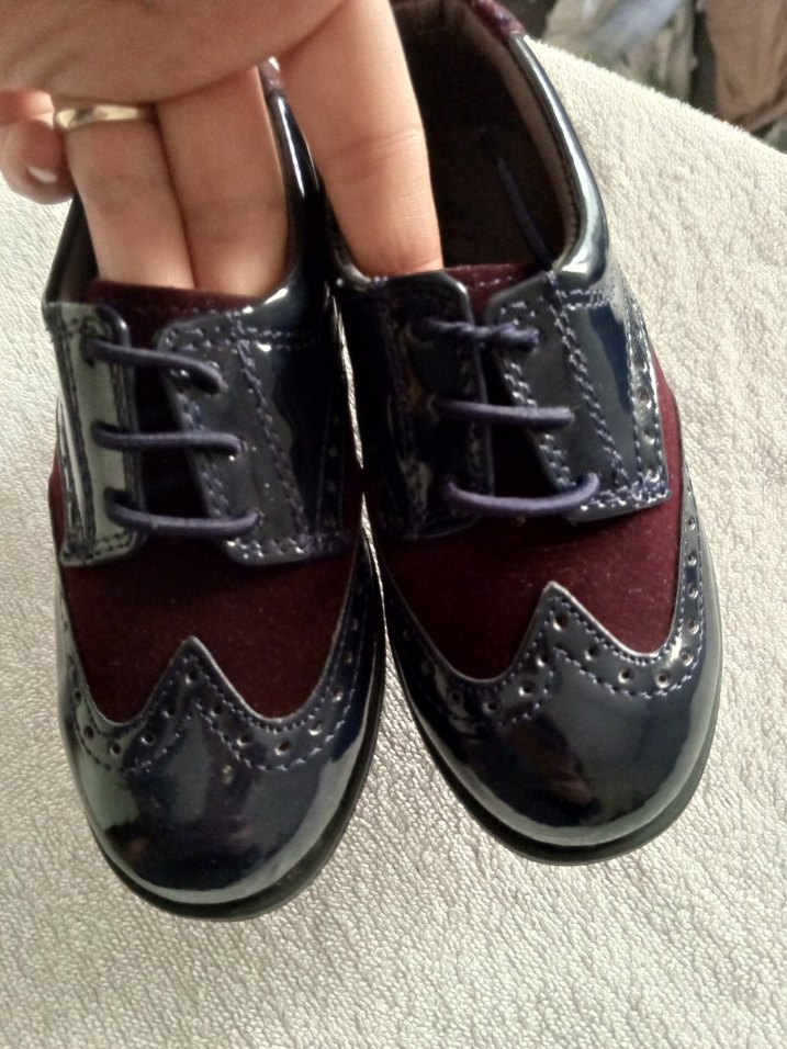 Bordo Klasik Erkek Çocuk Özel Ayakkabı - Görsel 5