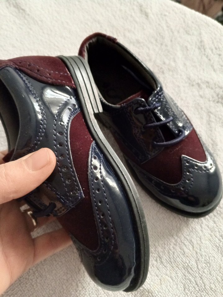 Bordo Klasik Erkek Çocuk Özel Ayakkabı - Görsel 3