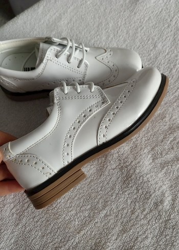 Beyaz Erkek Çocuk Özel Gün Ayakkabısı - Görsel 3