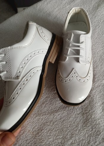 Beyaz Erkek Çocuk Özel Gün Ayakkabısı - Görsel 2