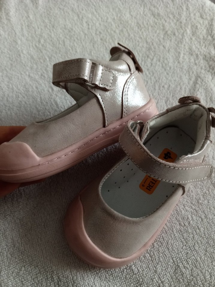 Kız Çocuk Bej Kemerli İlk Adım Ayakkabısı - Görsel 3