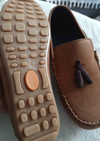 Kahverengi Süet Erkek Loafer Ayakkabı - Görsel 3
