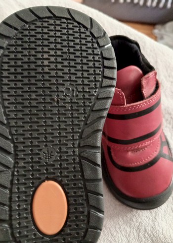 Kırmızı  Bebek İlk Adım Ayakkabısı - Görsel 3