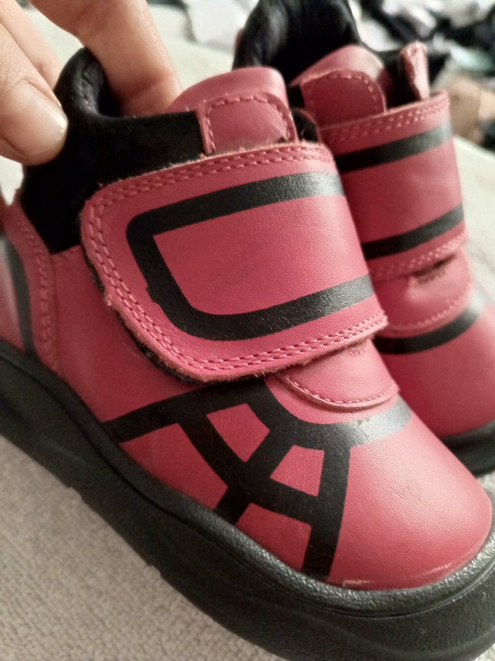 Kırmızı  Bebek İlk Adım Ayakkabısı - Görsel 2