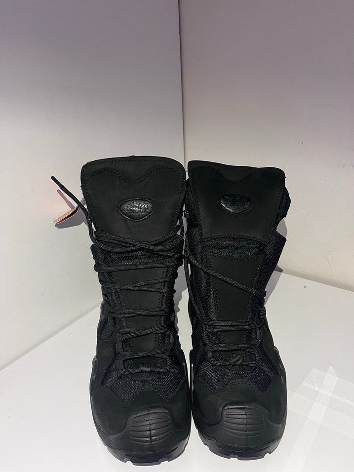 Siyah Kamuflaj Desenli Erkek Bot - Görsel 2