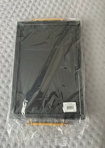 Altın Renkli Dekoratif Tepsi - Görsel 3