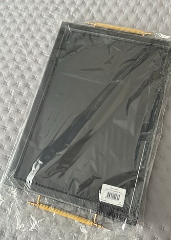 Altın Renkli Dekoratif Tepsi - Görsel 5