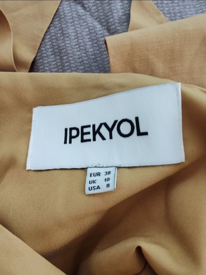 ipekyol keten elbise - Görsel 5