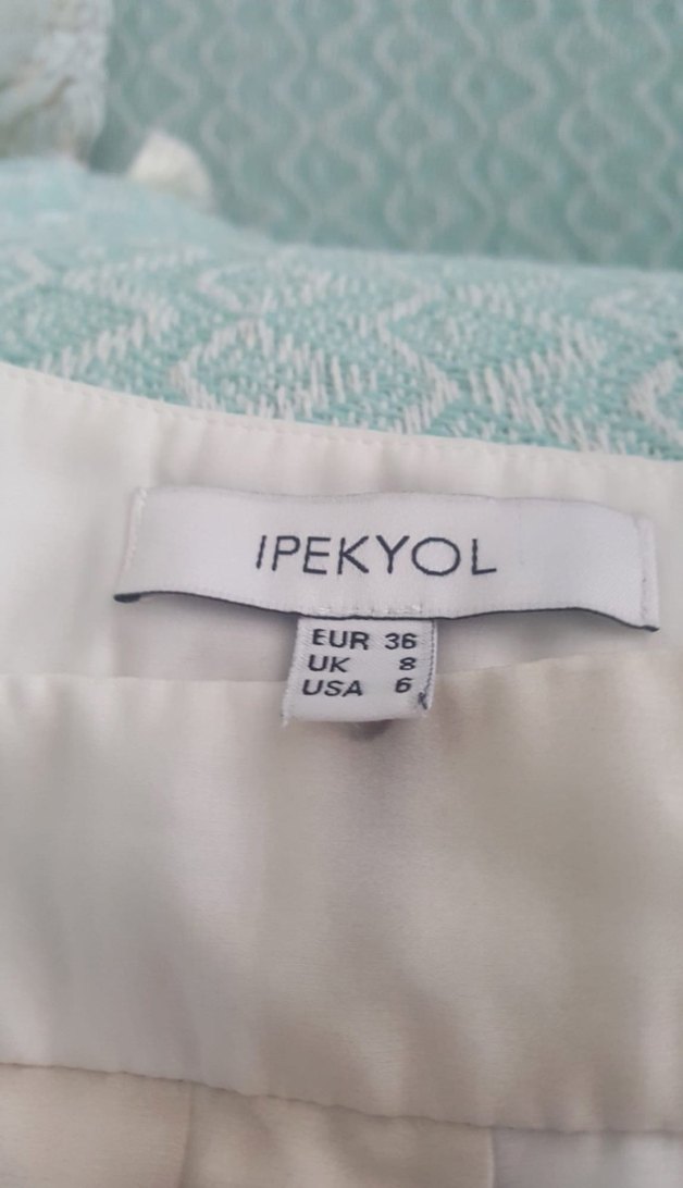 Çiçek Desenli Uzun Pilili Kadın Etek - Görsel 2