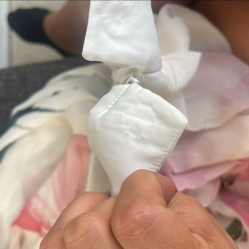 Çiçek Desenli Uzun Pilili Kadın Etek - Görsel 4