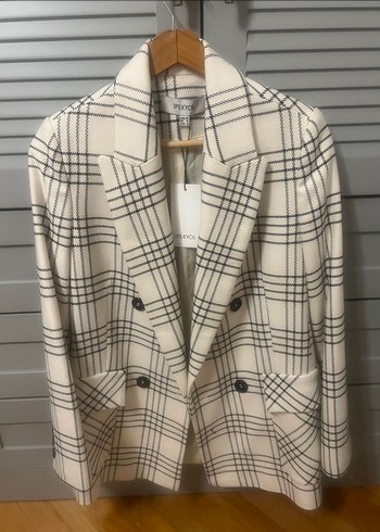 İpekyol Ekose Desenli Midi Blazer Ceket - Görsel 2