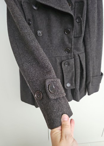 Machka yün palto - Görsel 3