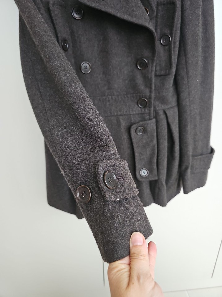 Machka yün palto - Görsel 3