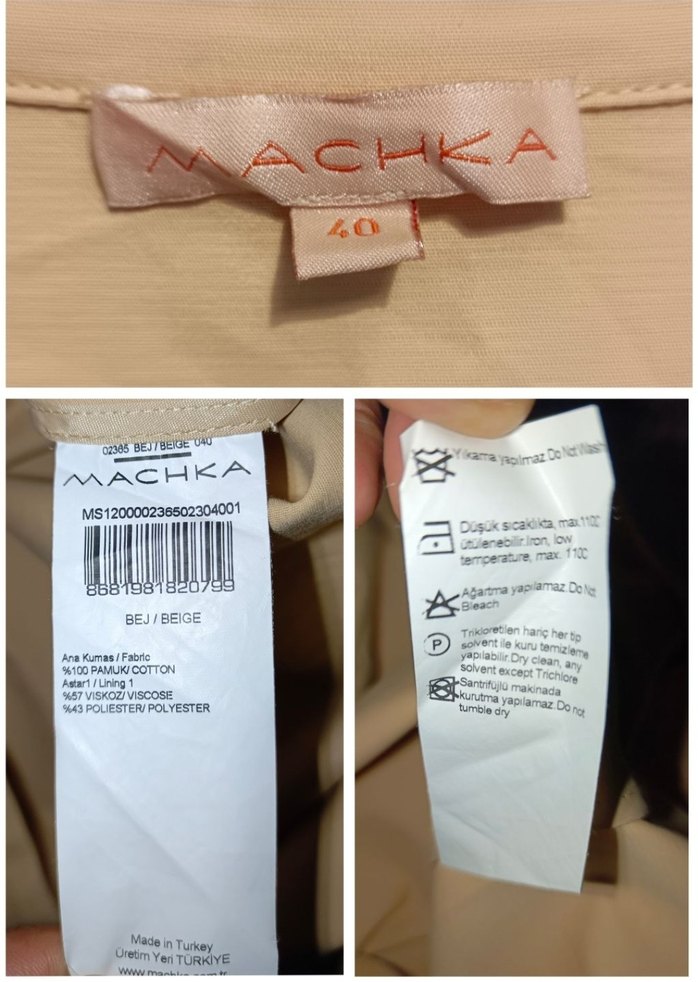 Machka elbise - Görsel 4