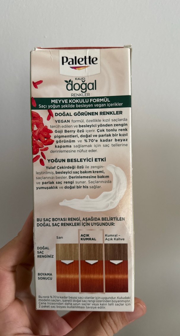 Palette Kalıcı Tarçın Bakır Saç Boyası 8-77 - Görsel 2