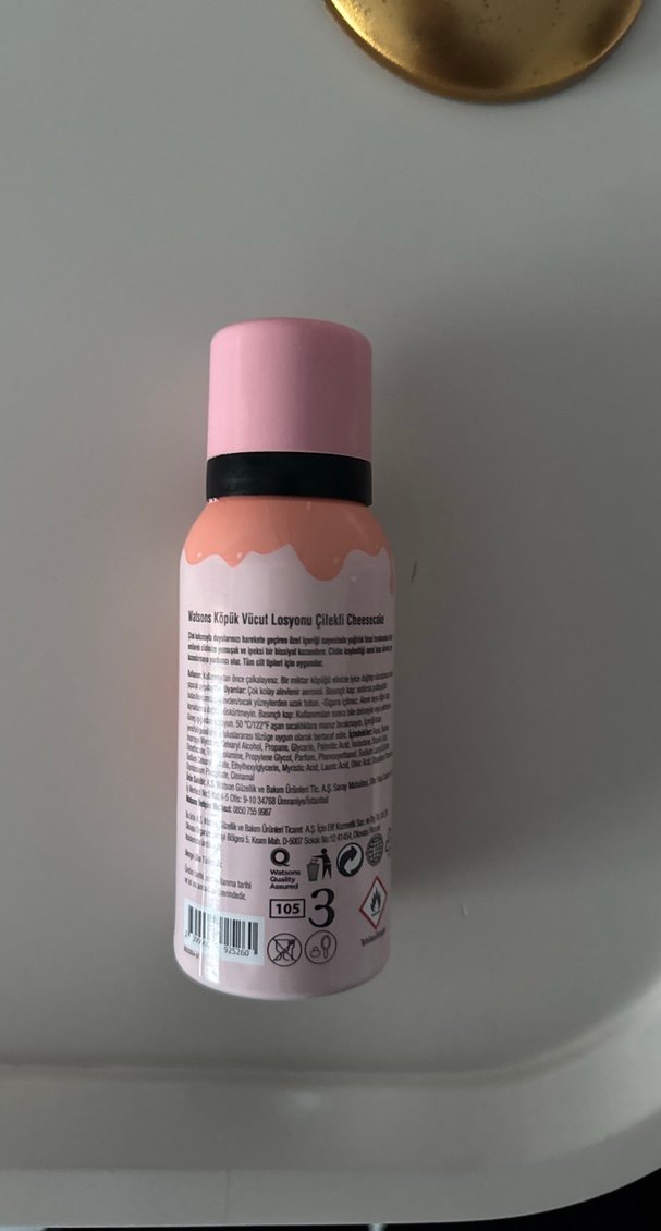 Watsons Çilekli Cheesecake Köpük Vücut Losyonu - Görsel 2