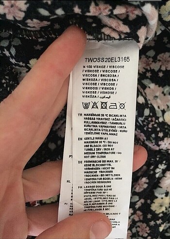 34 Beden çeşitli Renk Çiçek Desenli Straplez Mini Elbise