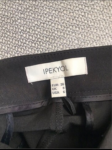 s Beden siyah Renk İpekyol pantolon
