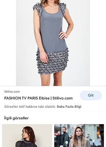 Fasion Paris markalı Taşlı elbise