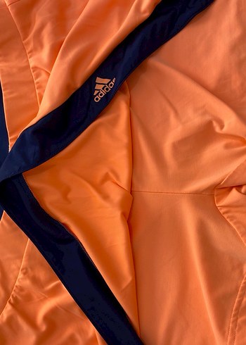 Turuncu Bayan tayt etek tenis kıyafeti - Görsel 4