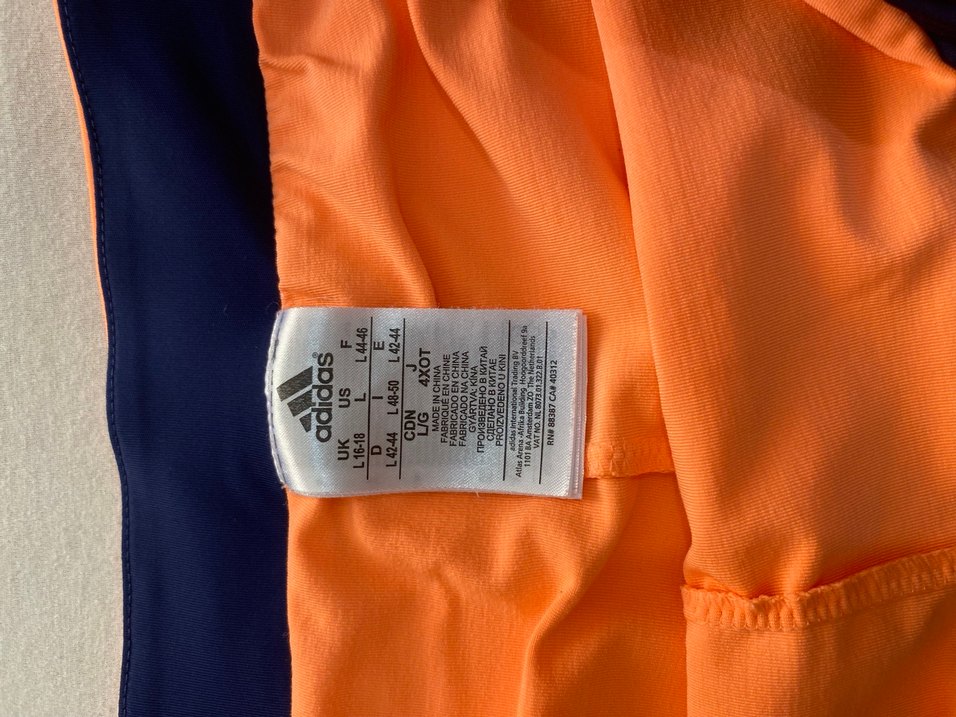 Turuncu Bayan tayt etek tenis kıyafeti - Görsel 5