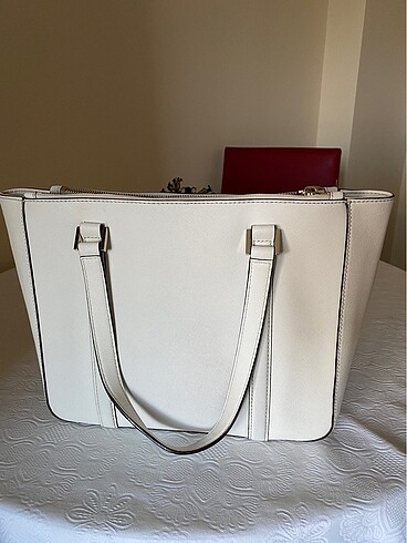 Beden beyaz Renk Kate Spade Beyaz Deri Çanta