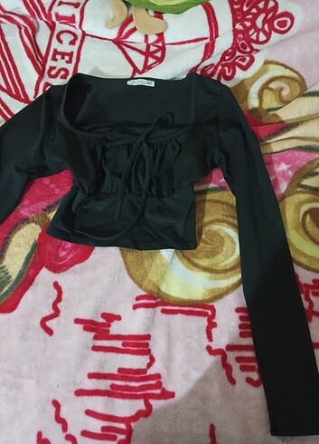lolita uzun kollu crop