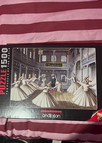 Anatolian 1500 Parça Mevlana Temalı Puzzle