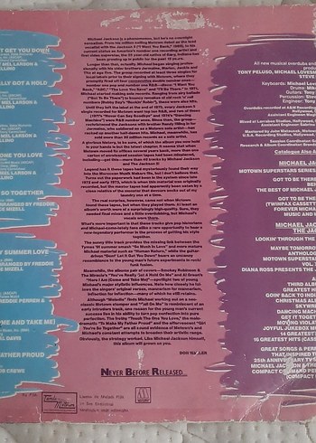 Michael Jackson Summer Love 1984 Plak - Görsel 6