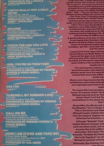 Michael Jackson Summer Love 1984 Plak - Görsel 7